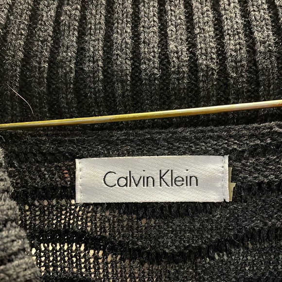 Calvin Klein gray sweater dress size small - Picture 3 of 5